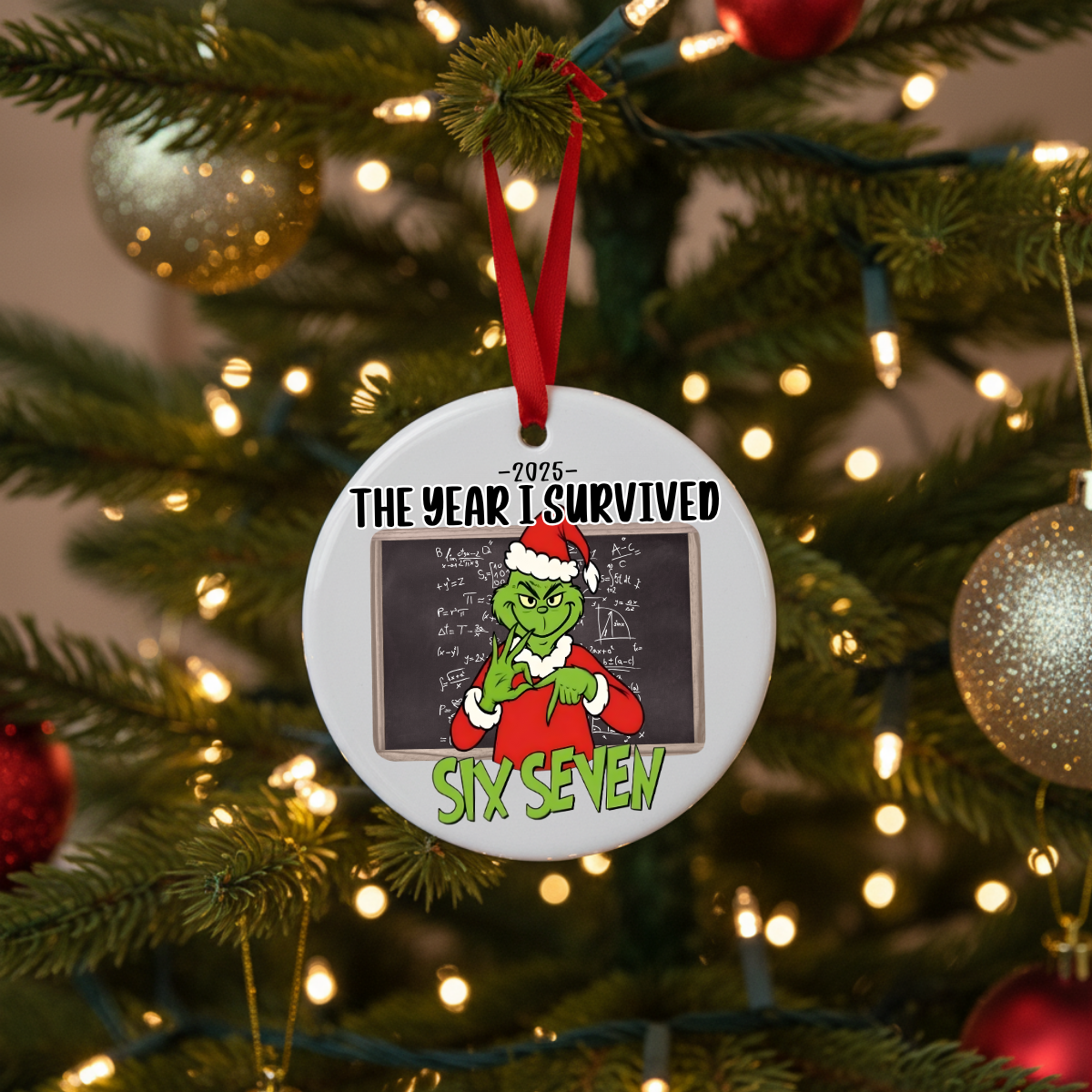 Six Seven Christmas Ornament