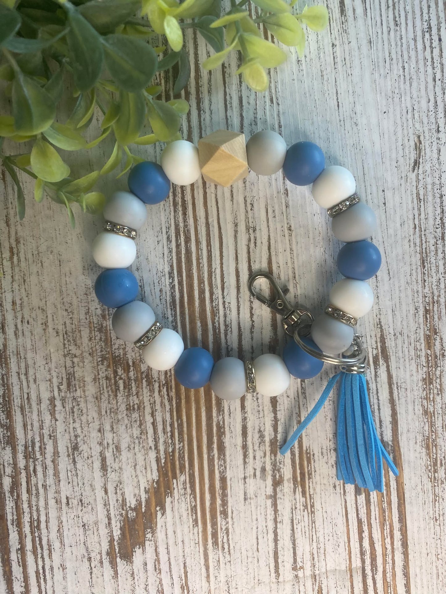 Feeling Blue Wristlet