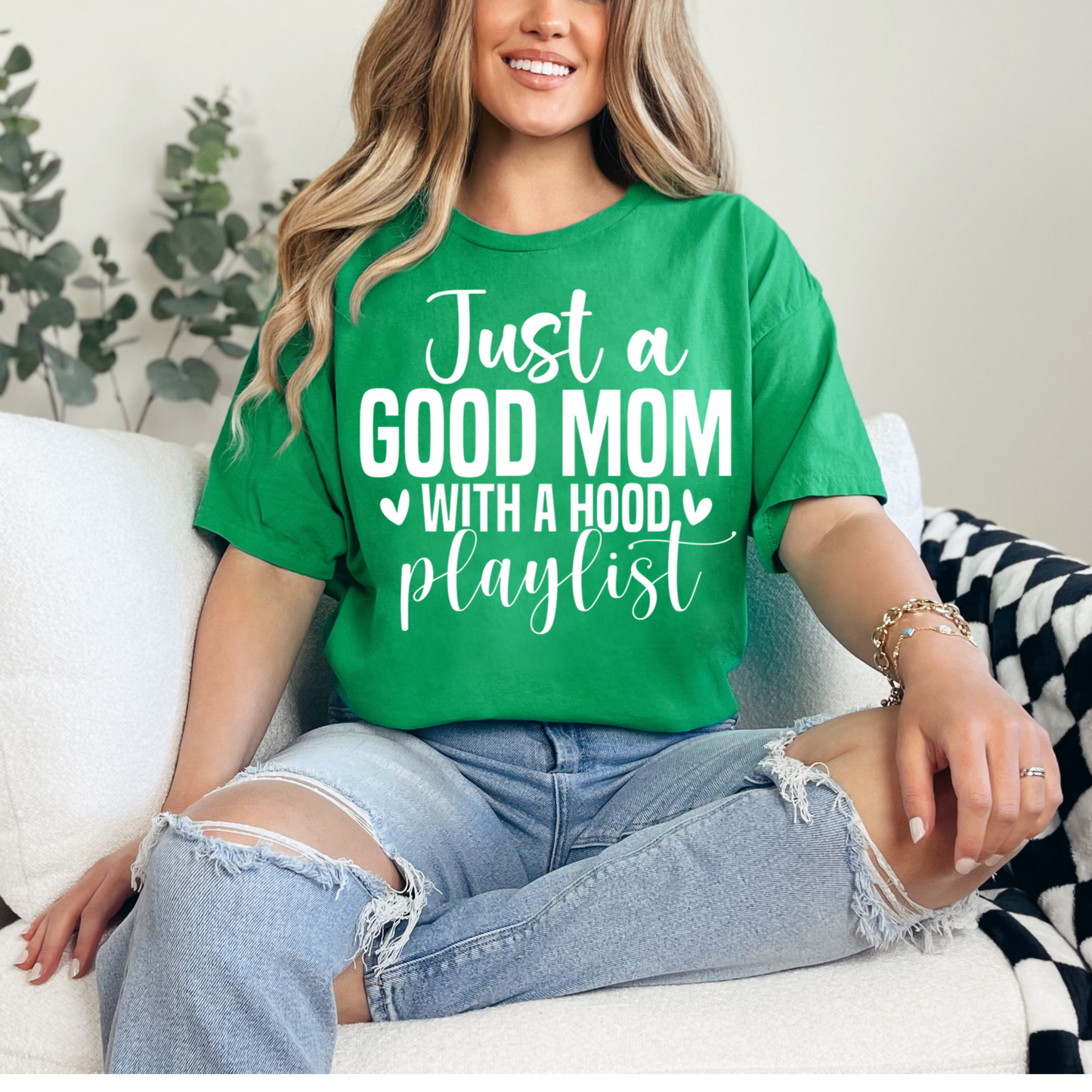Hood Playlist Tee