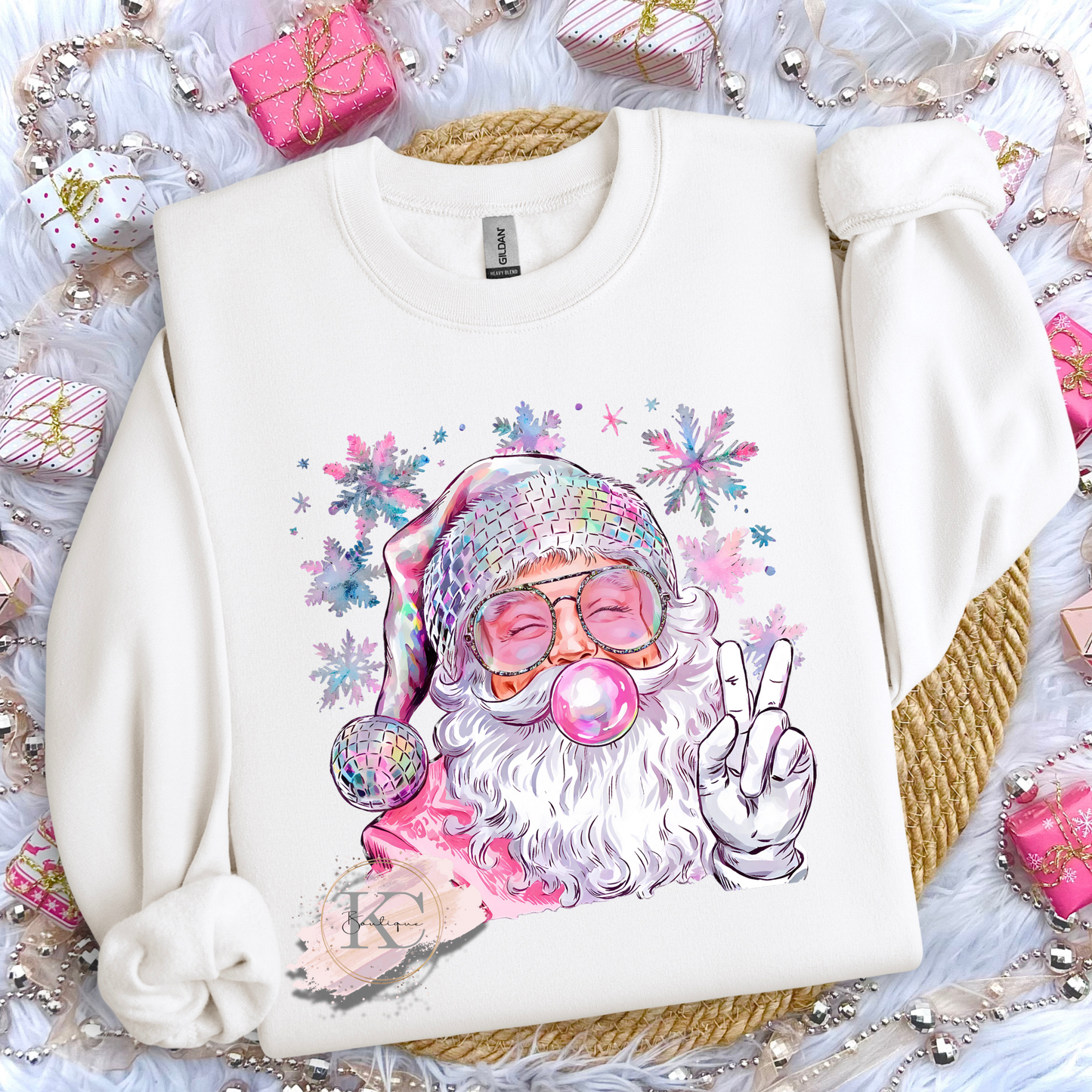 Disco Santa Crewneck