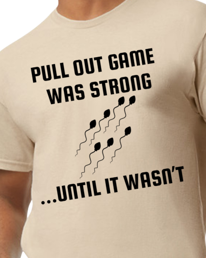 Pull out Game Strong Tee