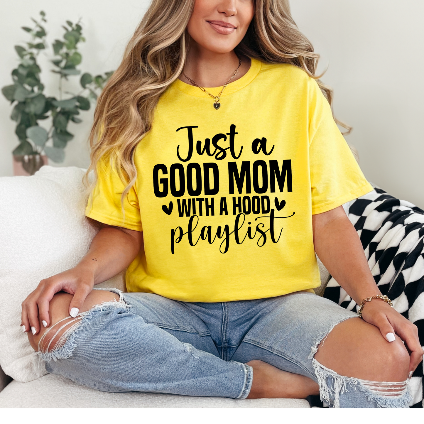 Hood Playlist Tee