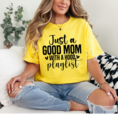Hood Playlist Tee