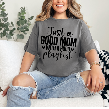 Hood Playlist Tee