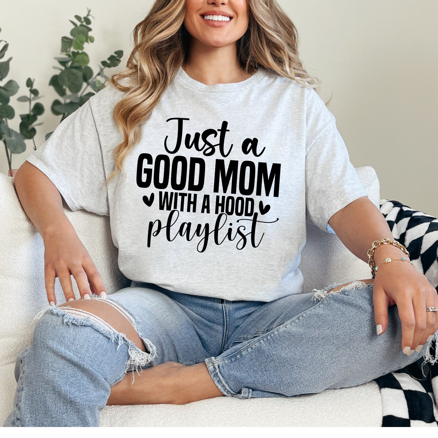 Hood Playlist Tee