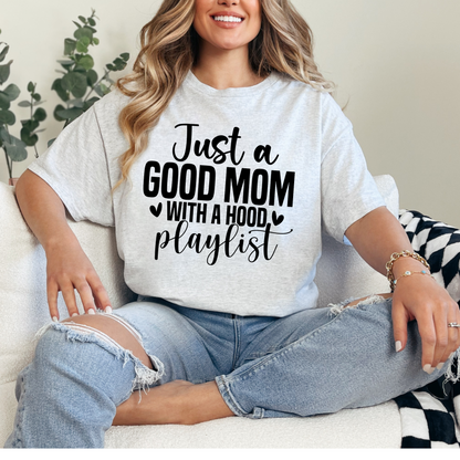 Hood Playlist Tee