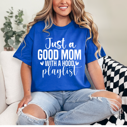 Hood Playlist Tee