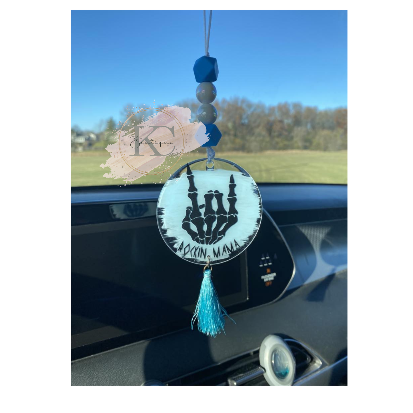 Rockin' Mama Car Charm