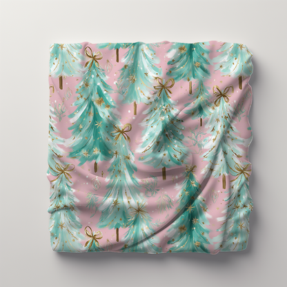 Christmas Tree Plush Blanket