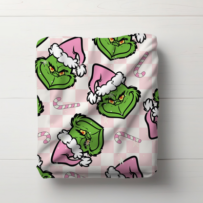 Grinch Holiday Plush Blanket