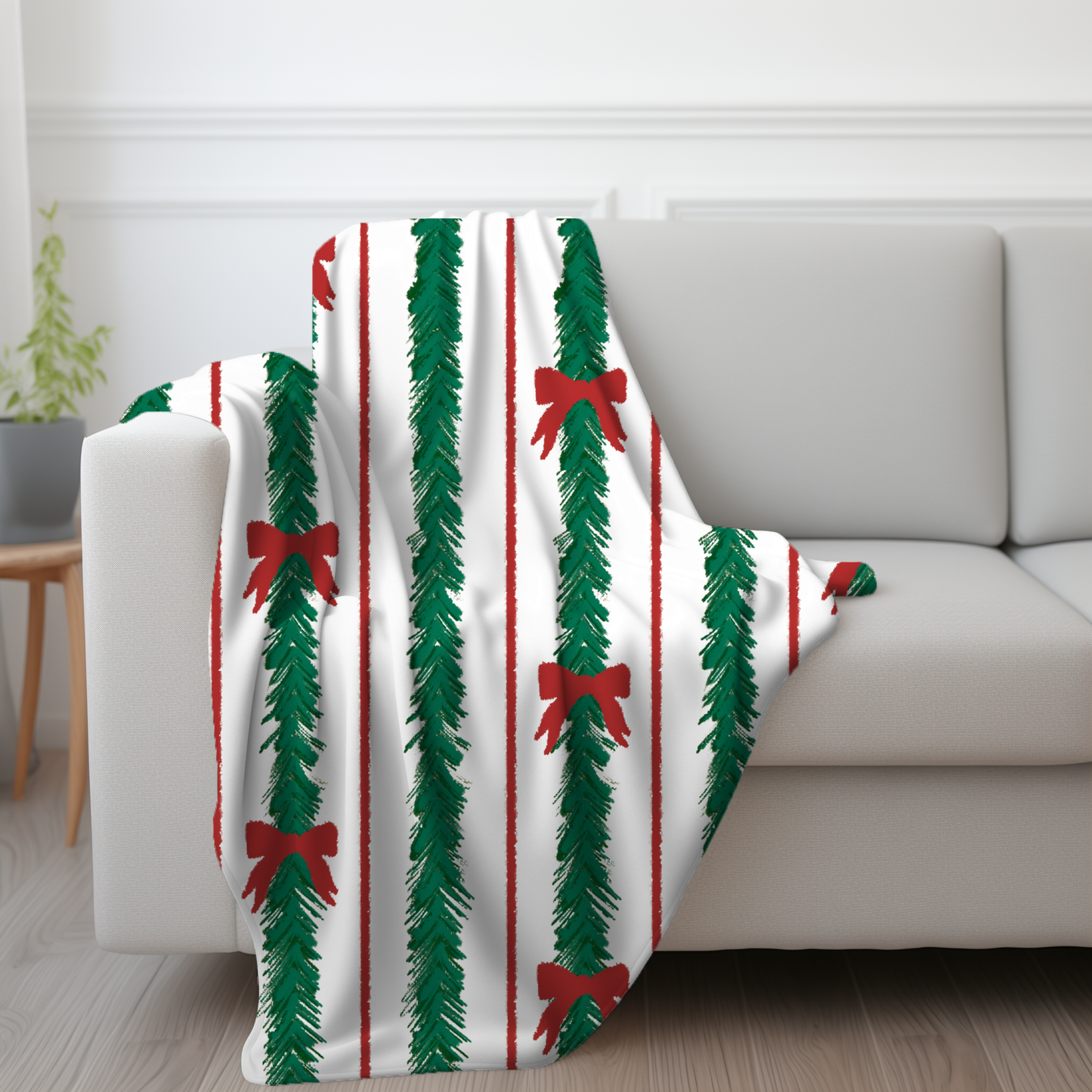 Tinsel Plush Throw