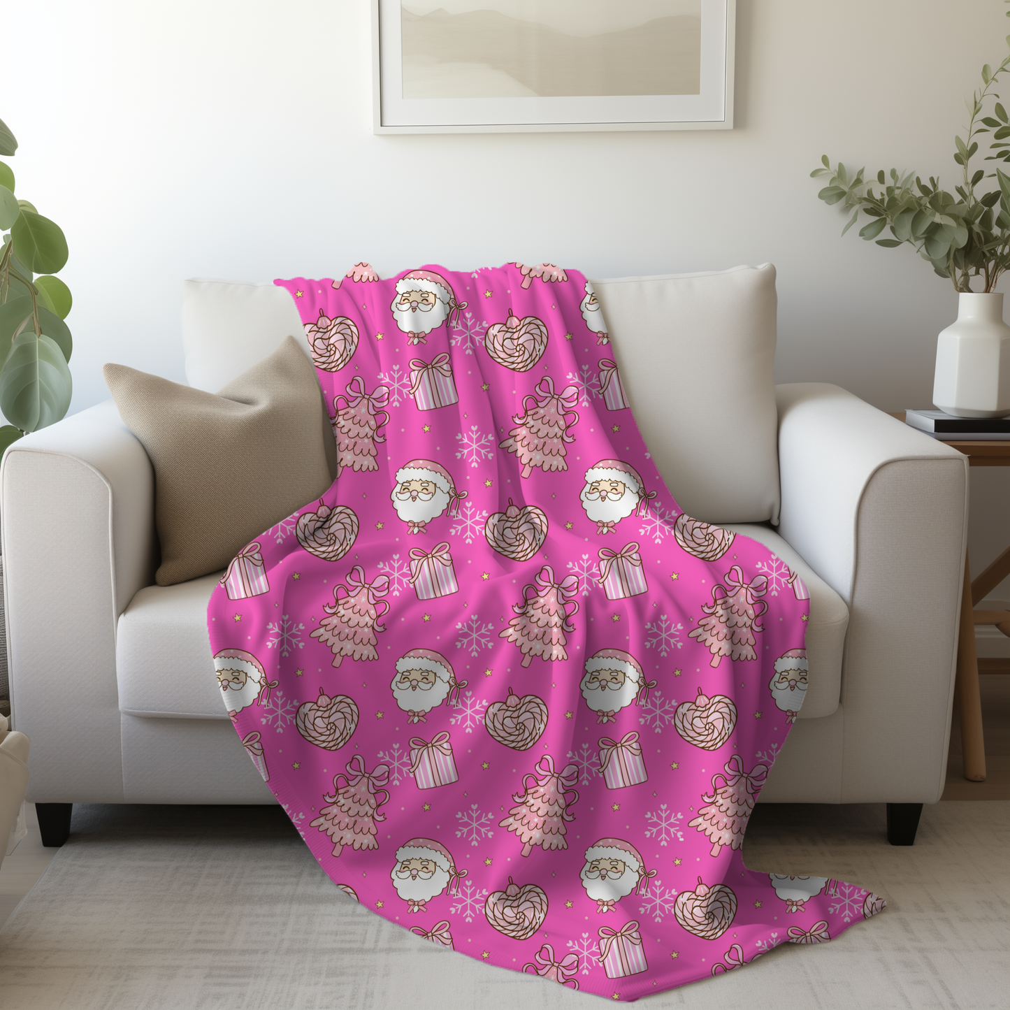 Christmas Santa Plush Blanket