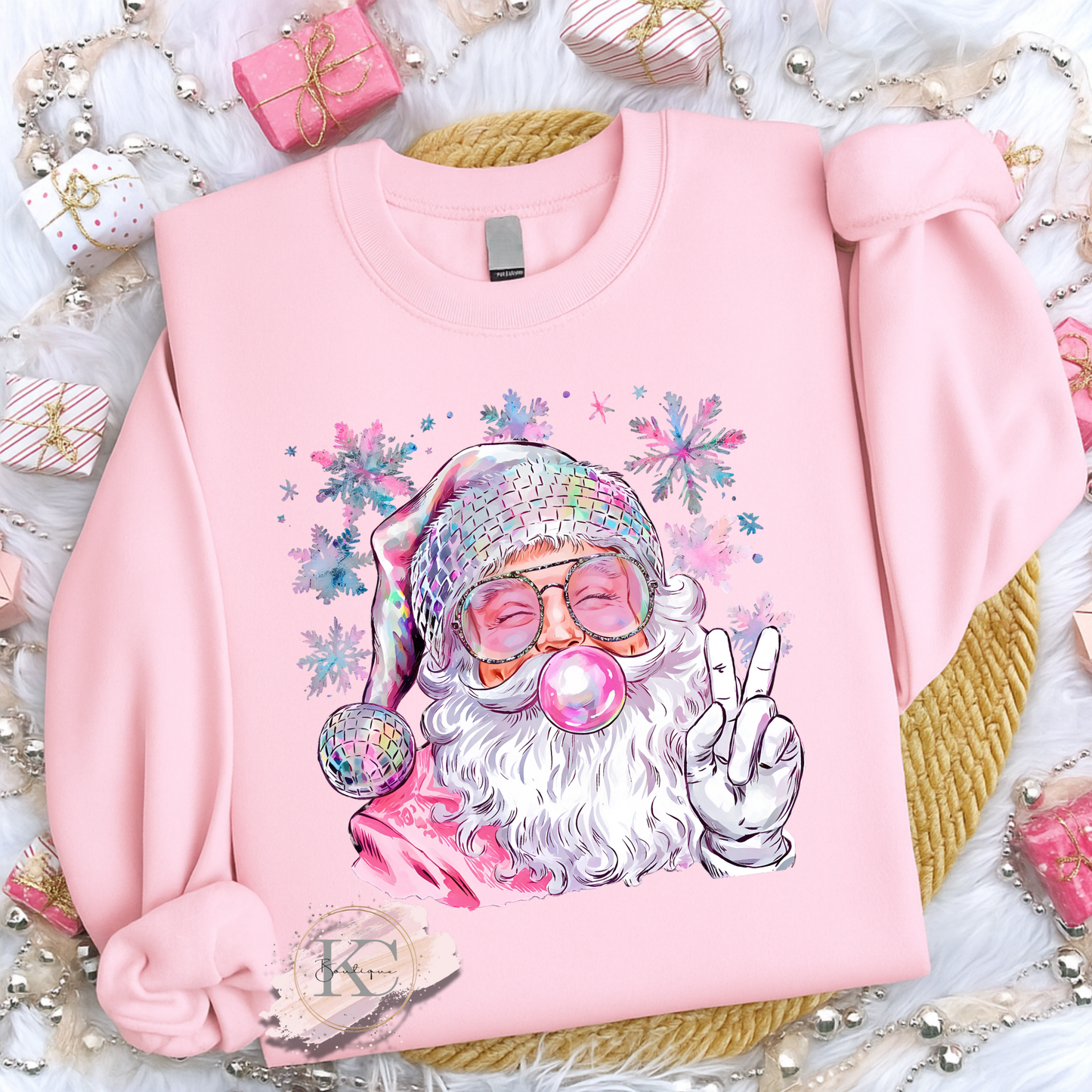 Disco Santa Crewneck