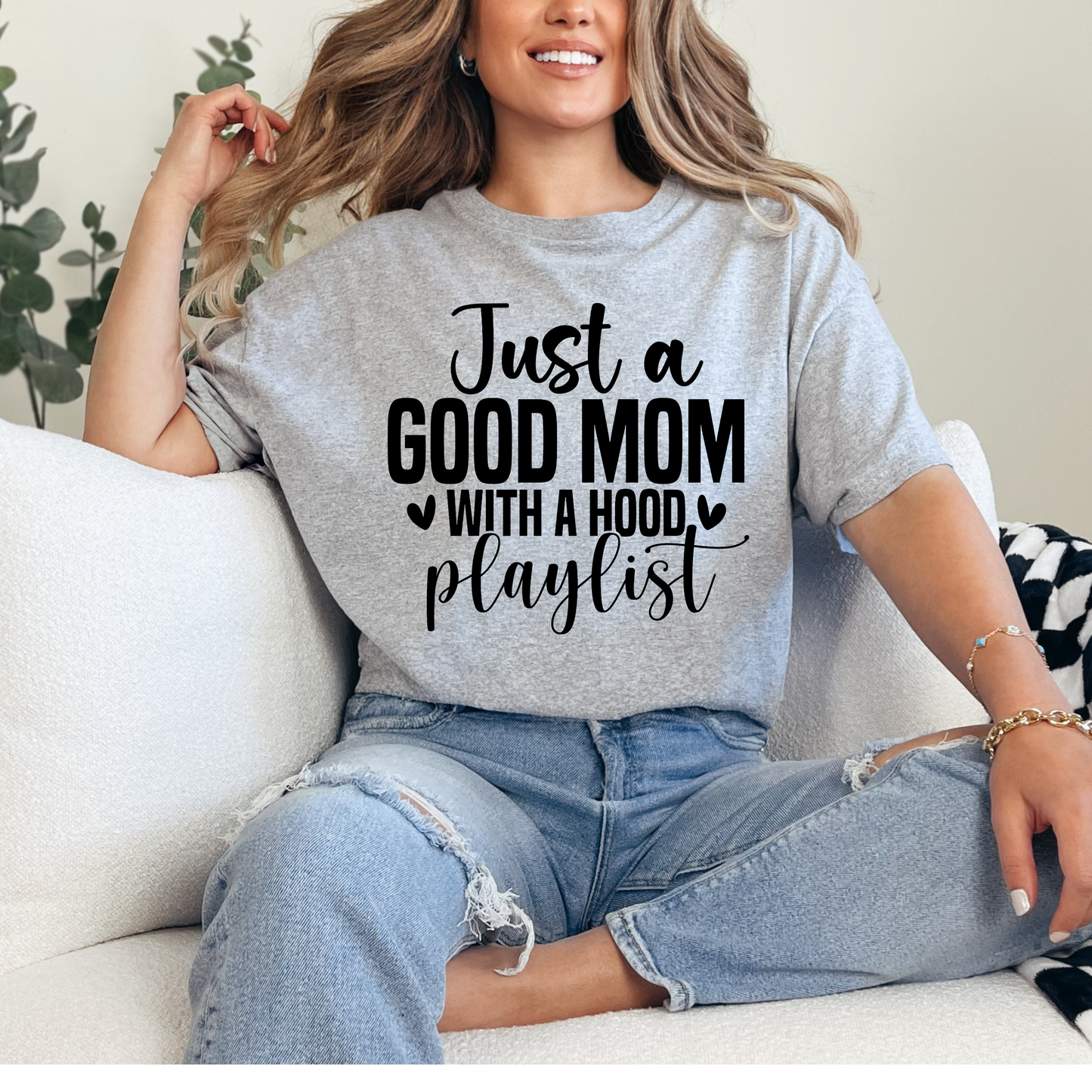 Hood Playlist Tee