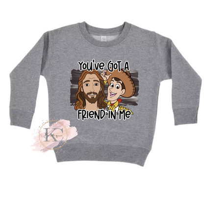 You've Got A Friend In Me Youth long sleeve