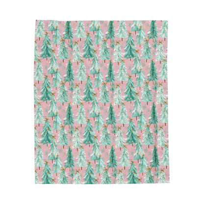 Christmas Tree Plush Blanket