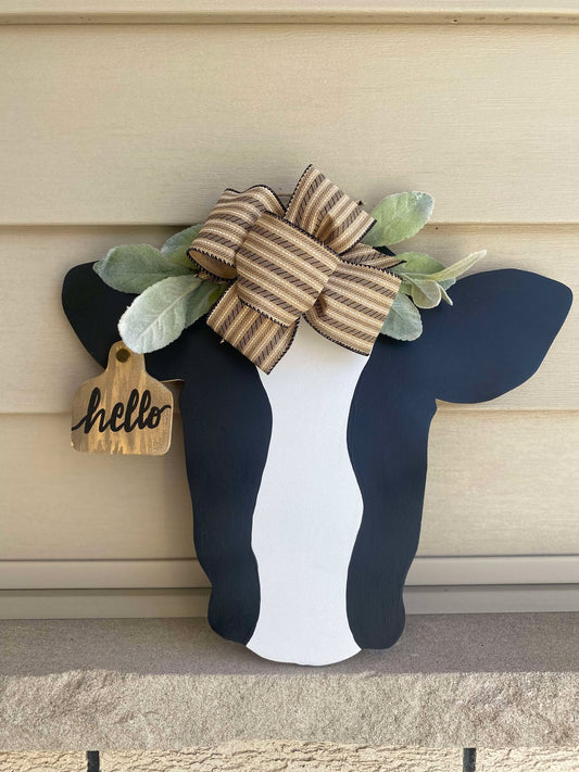 Cow Head door hanger