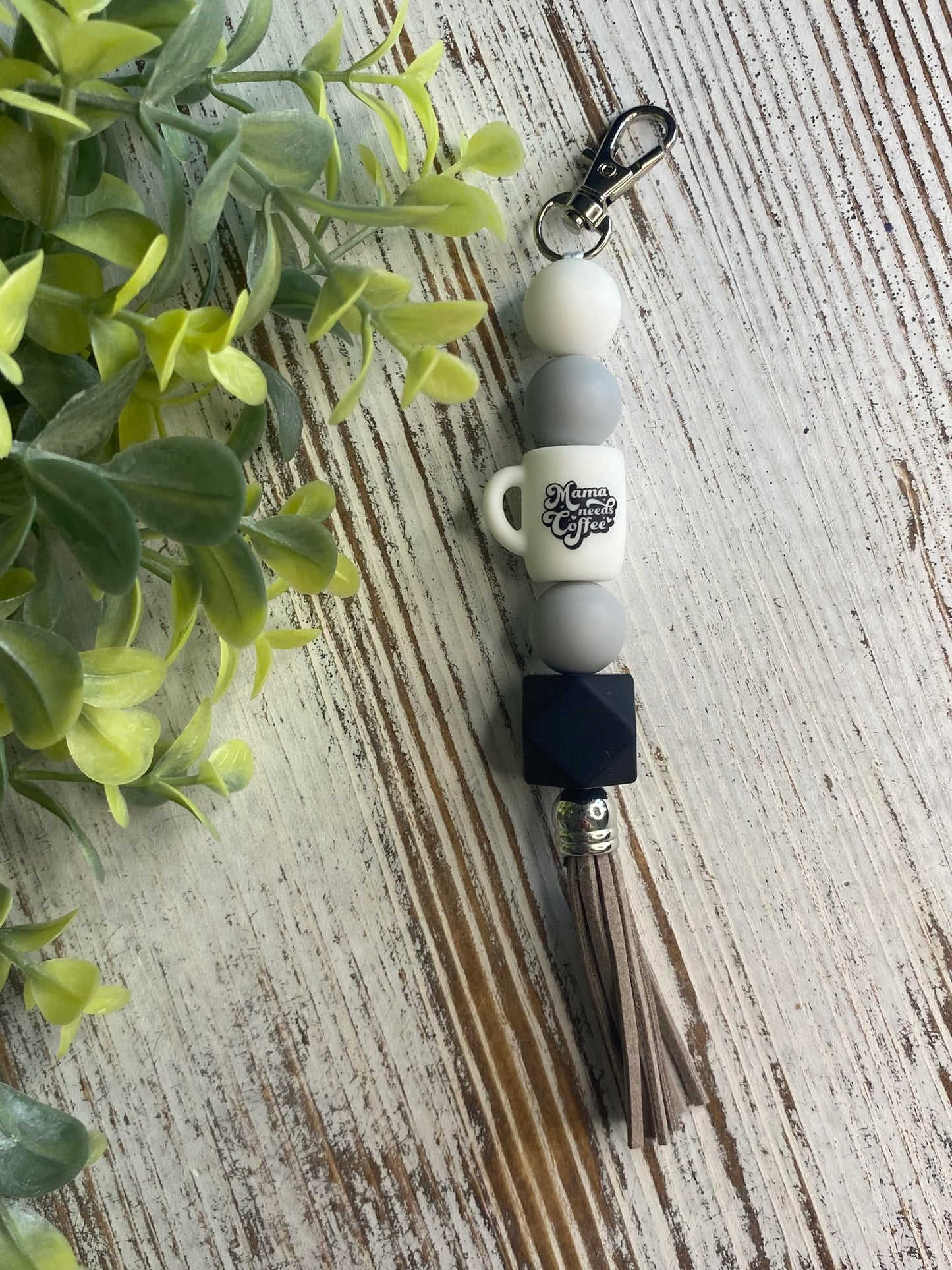 Mama Needs Coffee Keychain