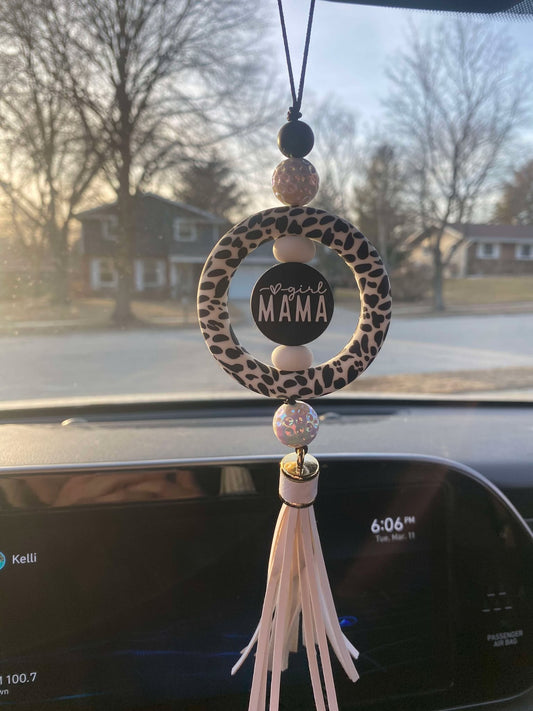 Girl Mama Car Charm