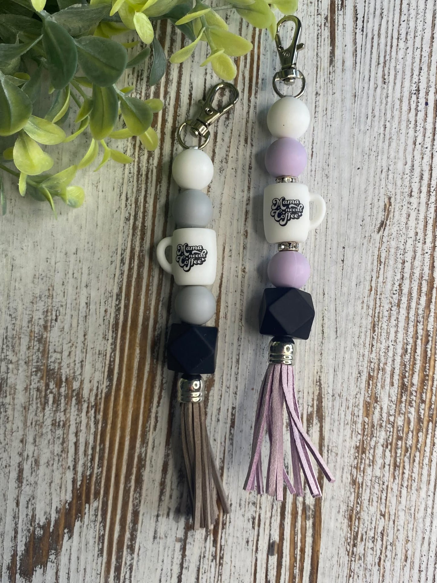 Mama Needs Coffee Keychain