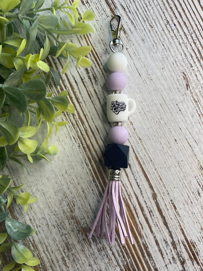 Mama Needs Coffee Keychain