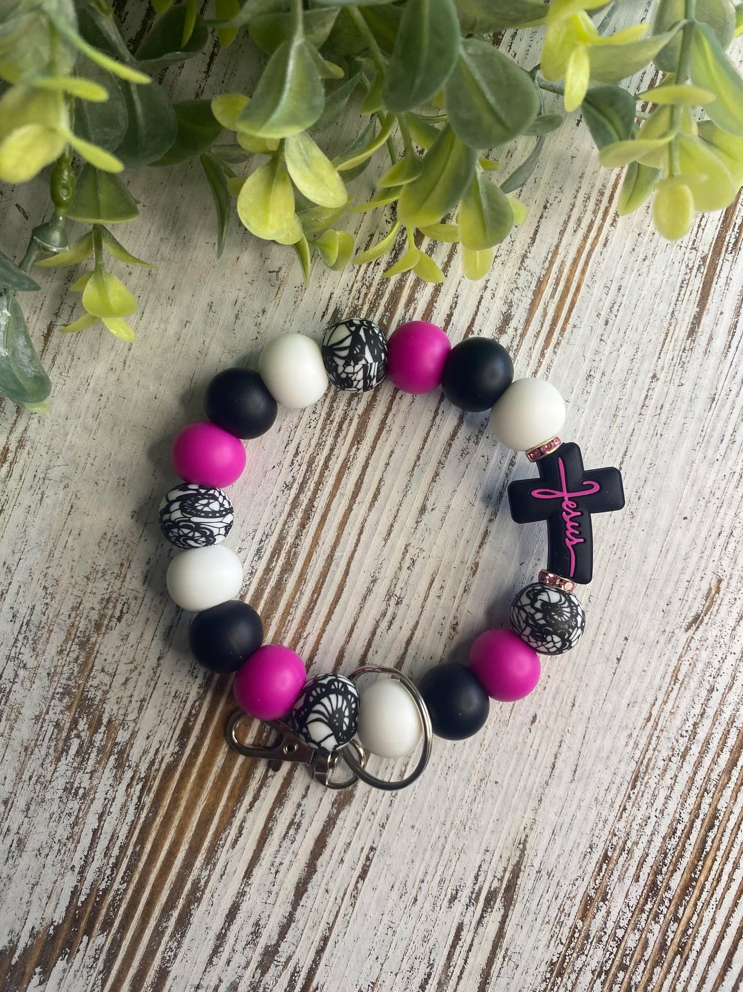 Jesus Cross Wristlet