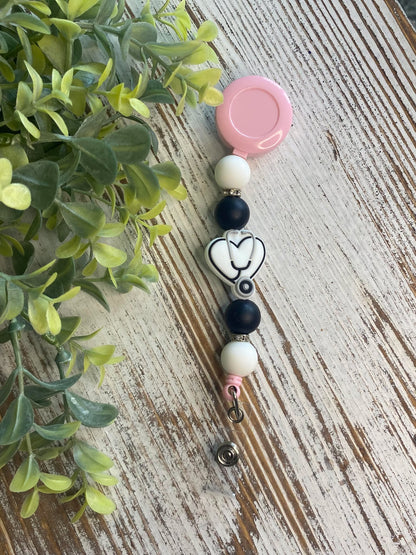 Stethoscope Badge Reel