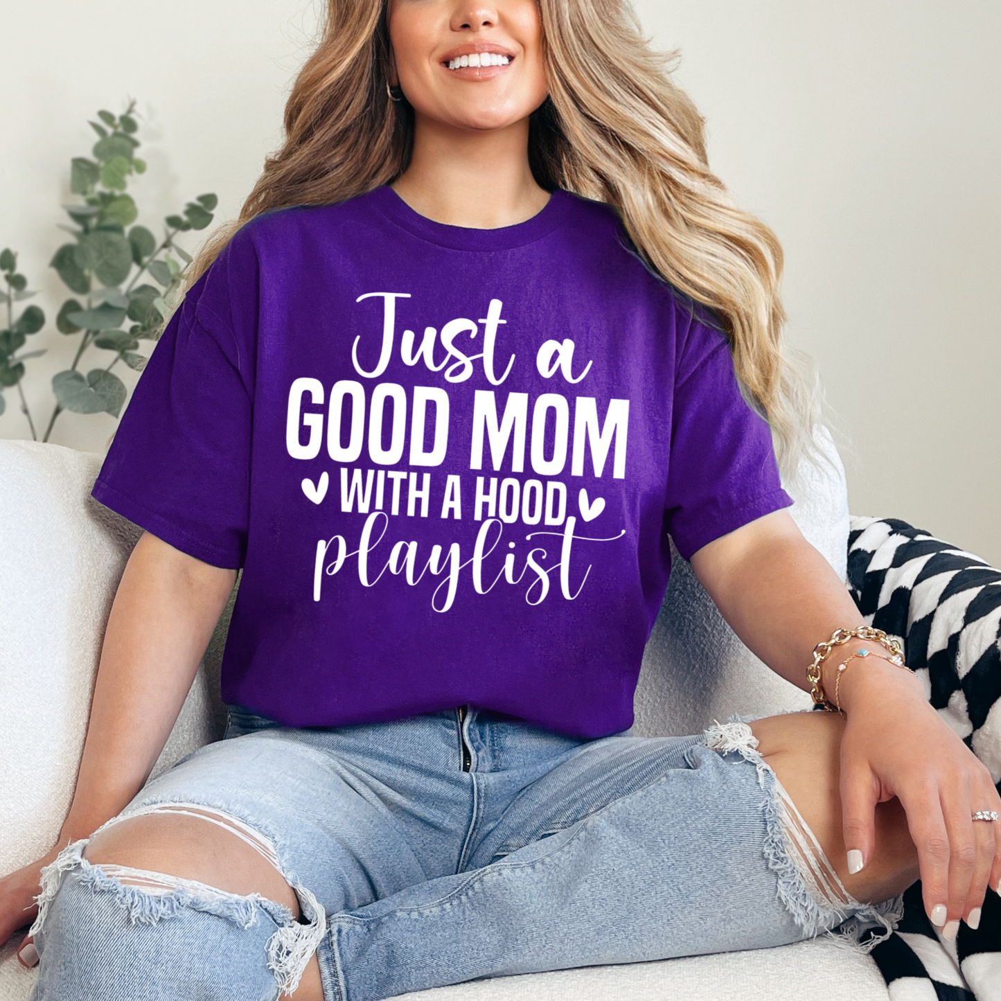 Hood Playlist Tee