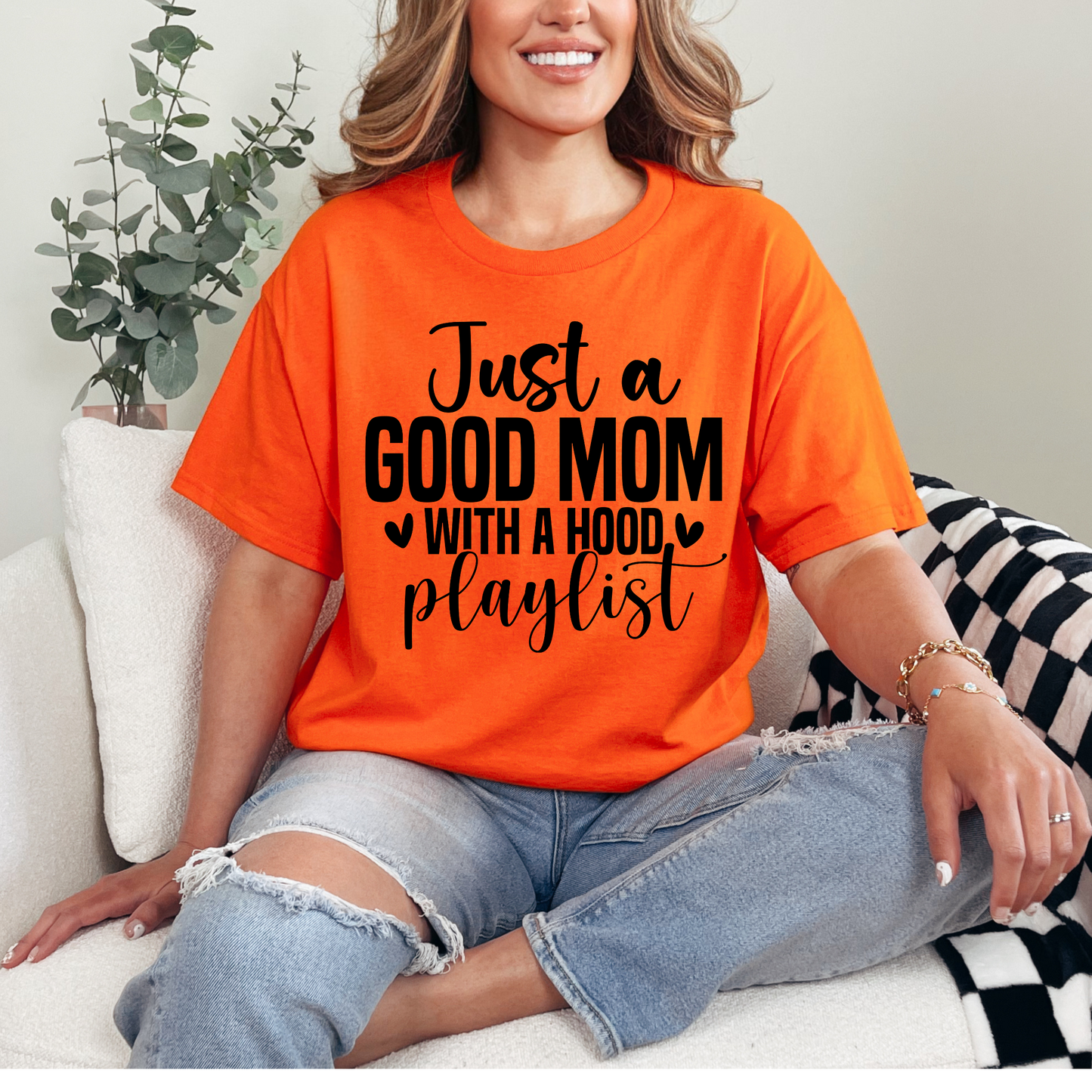 Hood Playlist Tee