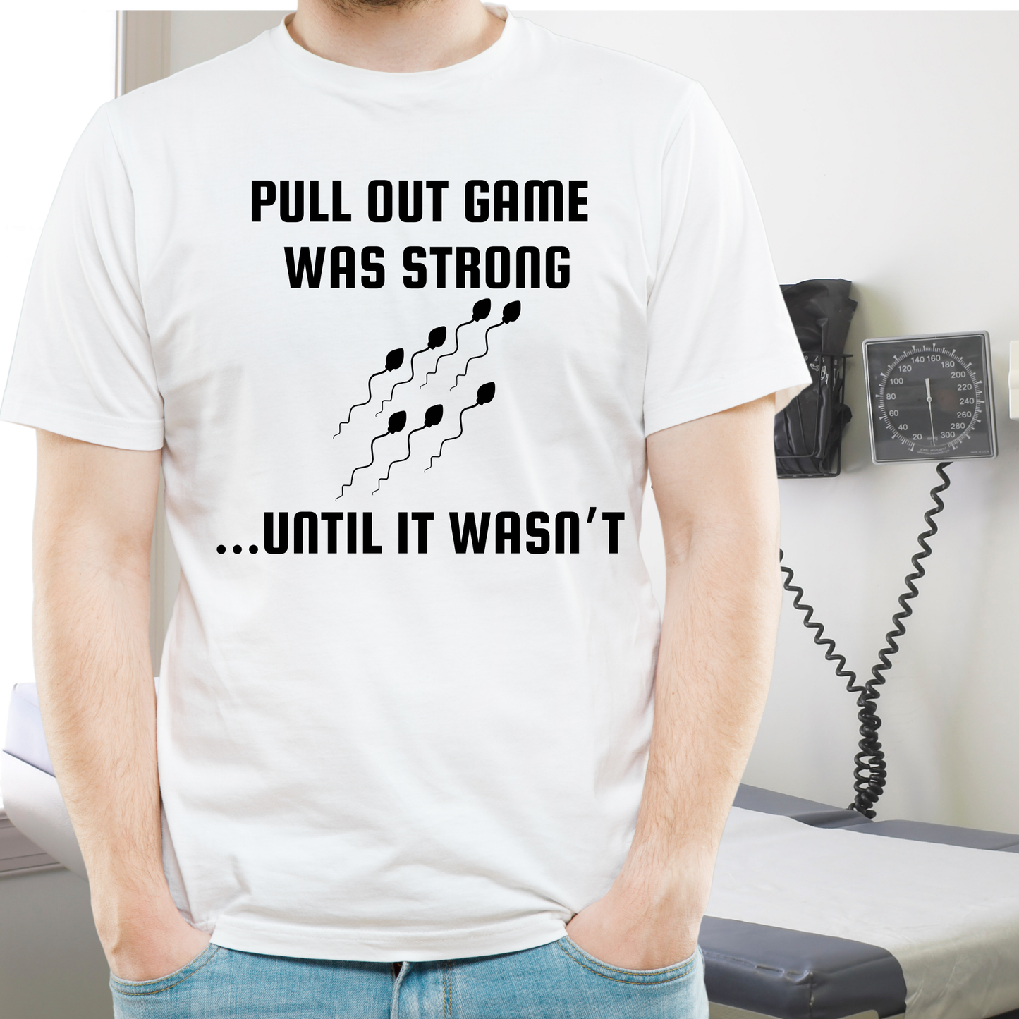 Pull out Game Strong Tee