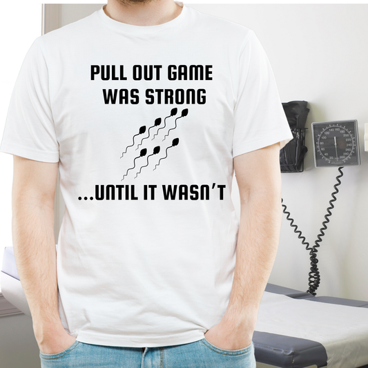 Pull out Game Strong Tee