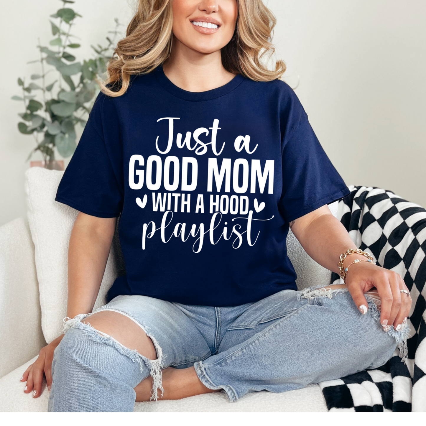 Hood Playlist Tee