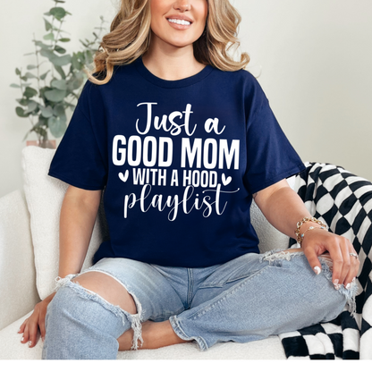 Hood Playlist Tee