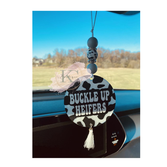 Buckle Up Car Charm