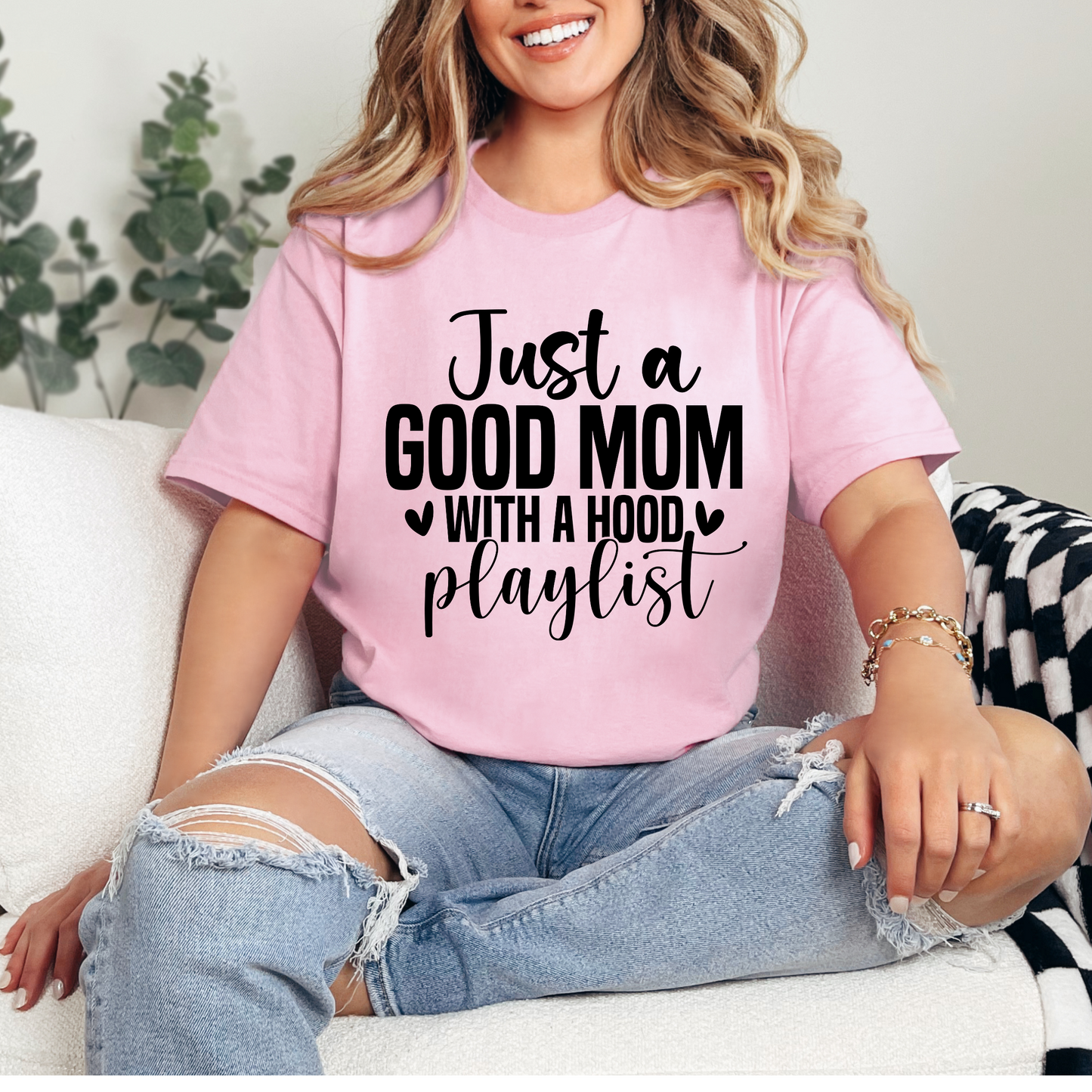 Hood Playlist Tee