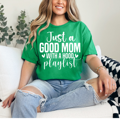 Hood Playlist Tee
