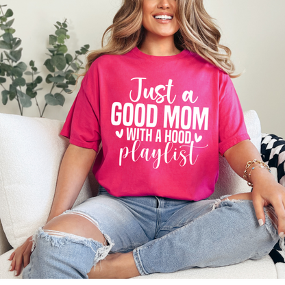 Hood Playlist Tee
