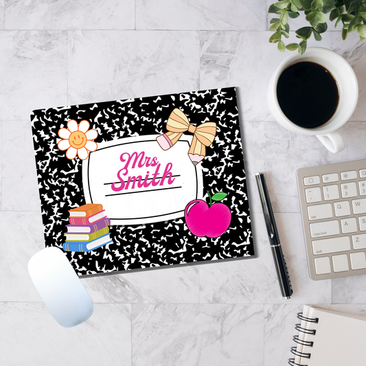 Composition Notebook Mouse Pad