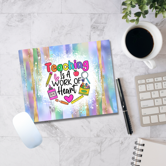 Work of Heart Mouse Pad