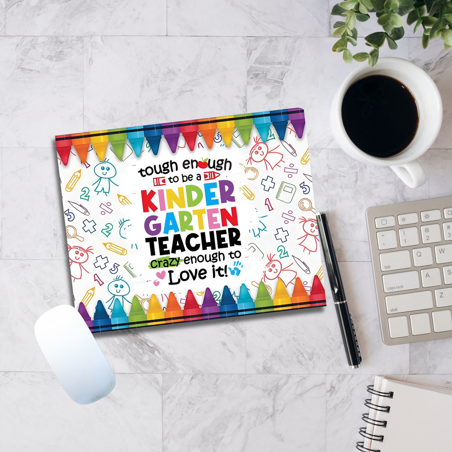 Kindergarten Teacher Mouse Pad