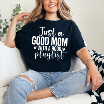 Hood Playlist Tee