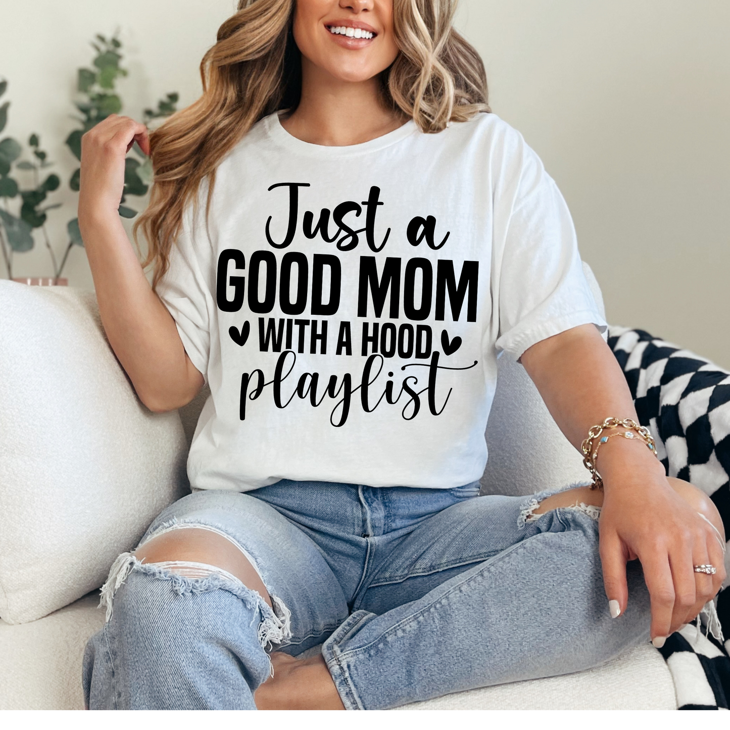 Hood Playlist Tee