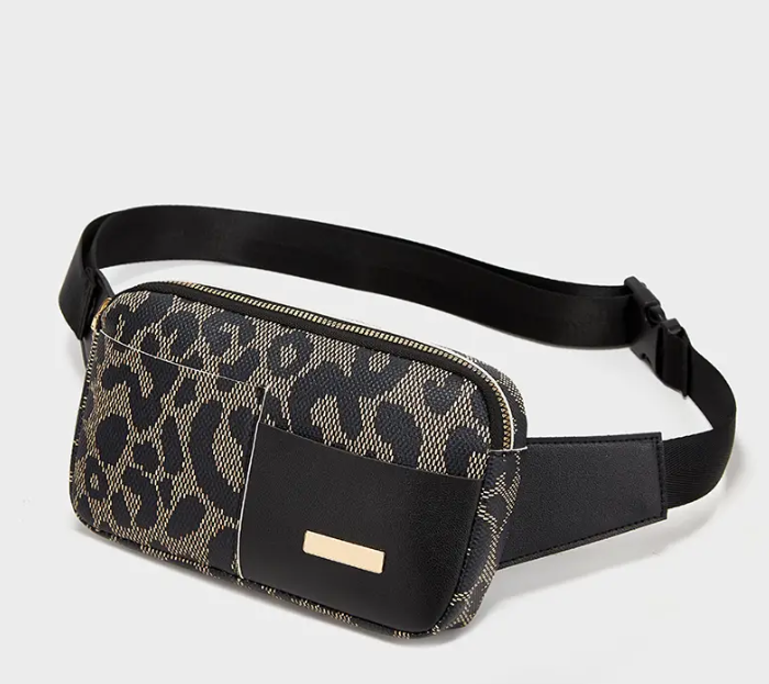 Leopard Pattern Chest Bag