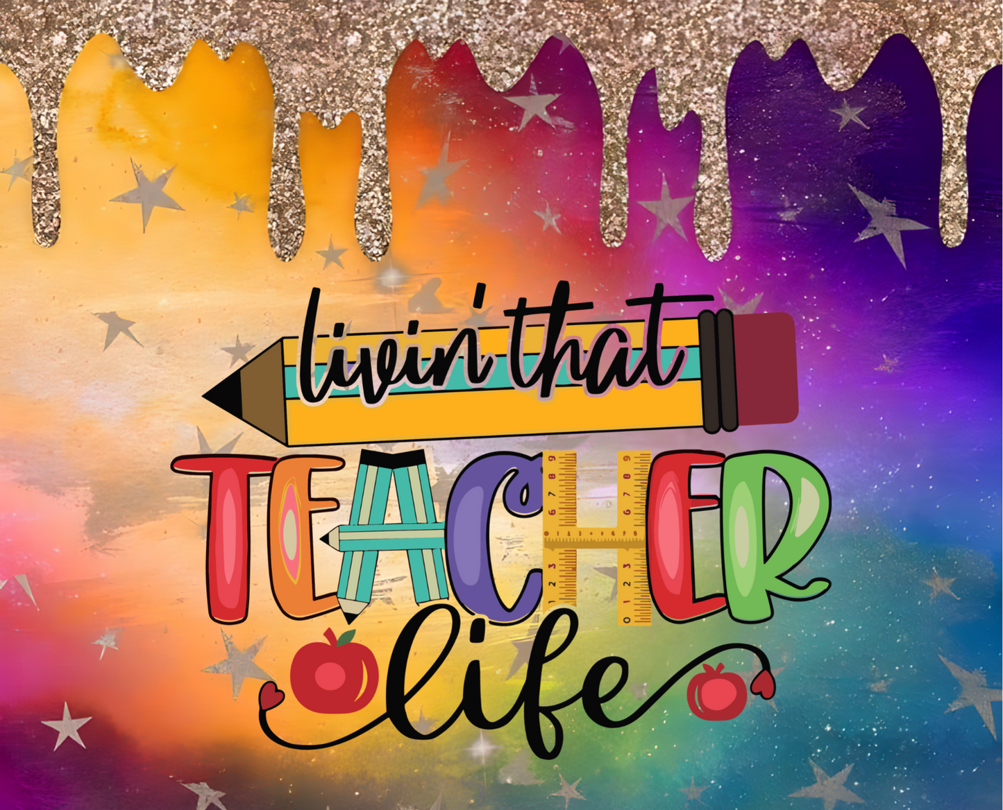 Livin' That Teacher Life Mouse Pad